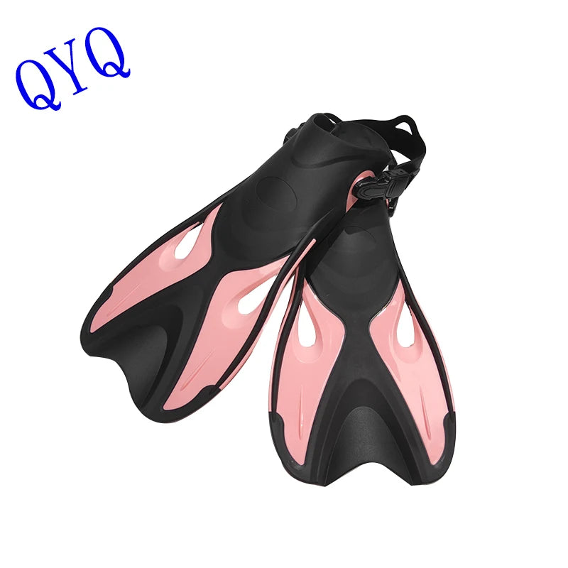 Adjustable Snorkel Fins — Adult Diving & Swim Shoes