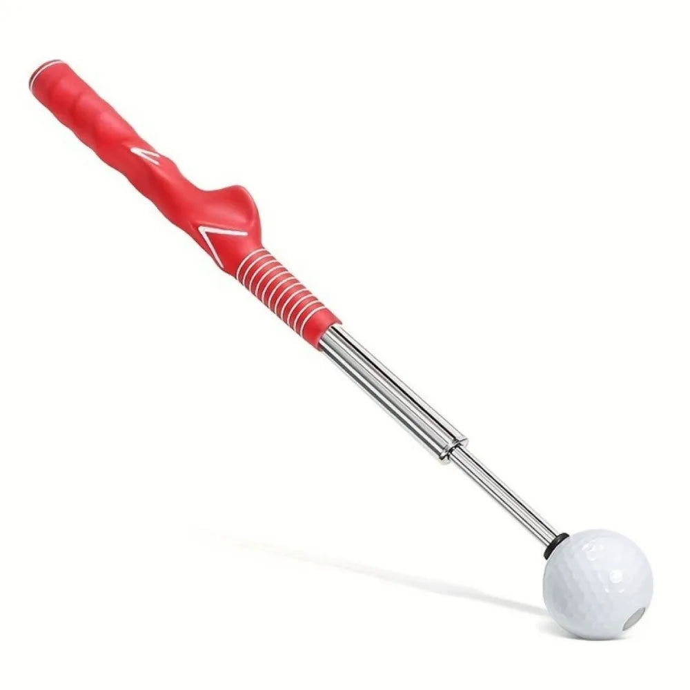 Tempo & Strength Swing Trainer | Retractable Feedback Grip