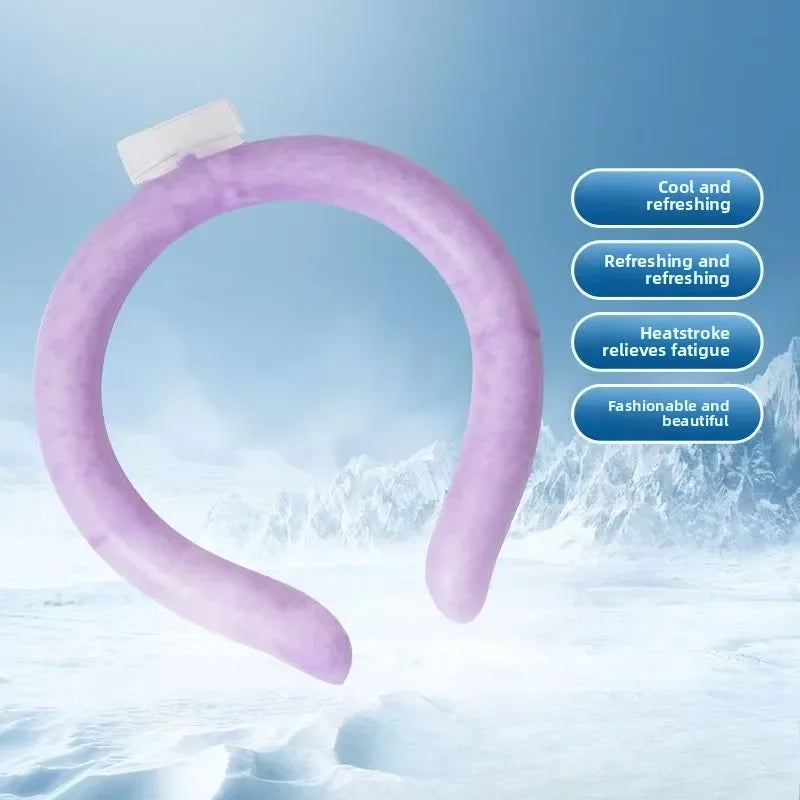 Ice-Cold Neck Wrap — Hands-Free Cooling Relief
