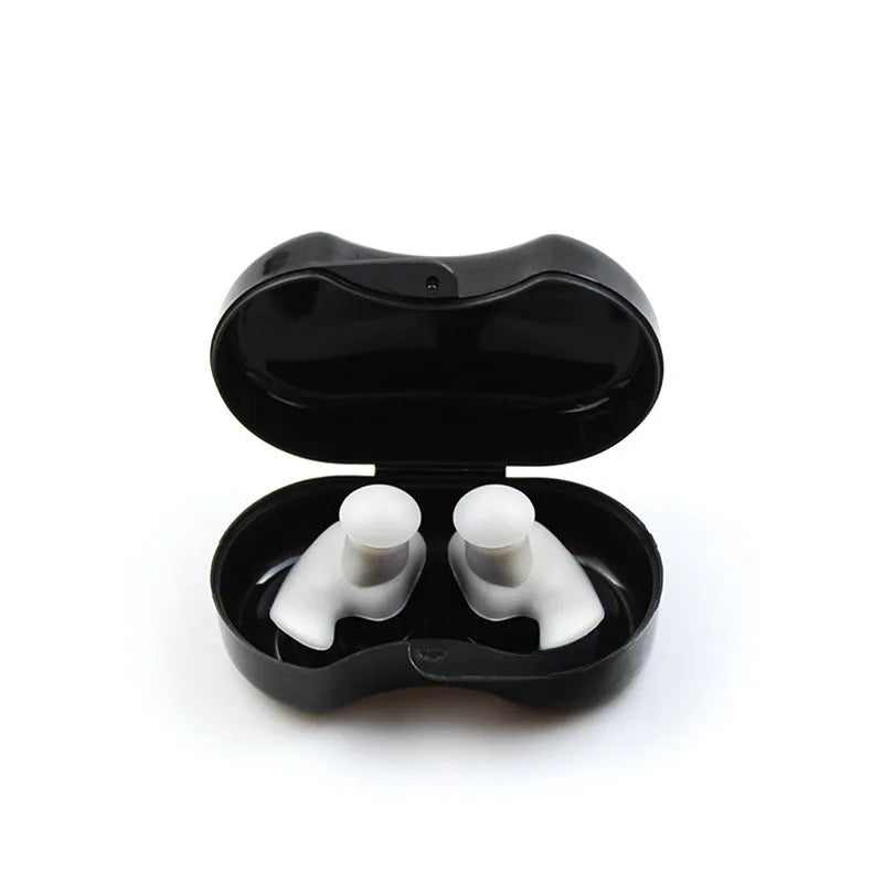 AquaSeal Waterproof Swim Earplugs — Reusable Medical Silicone