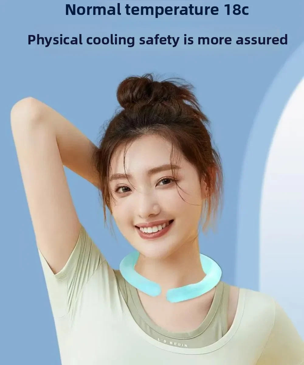Ice-Cold Neck Wrap — Hands-Free Cooling Relief