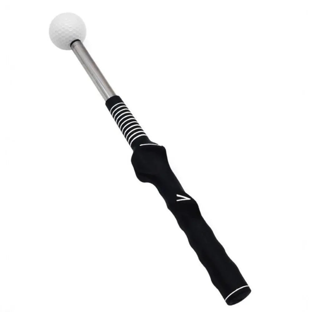 Tempo & Strength Swing Trainer | Retractable Feedback Grip