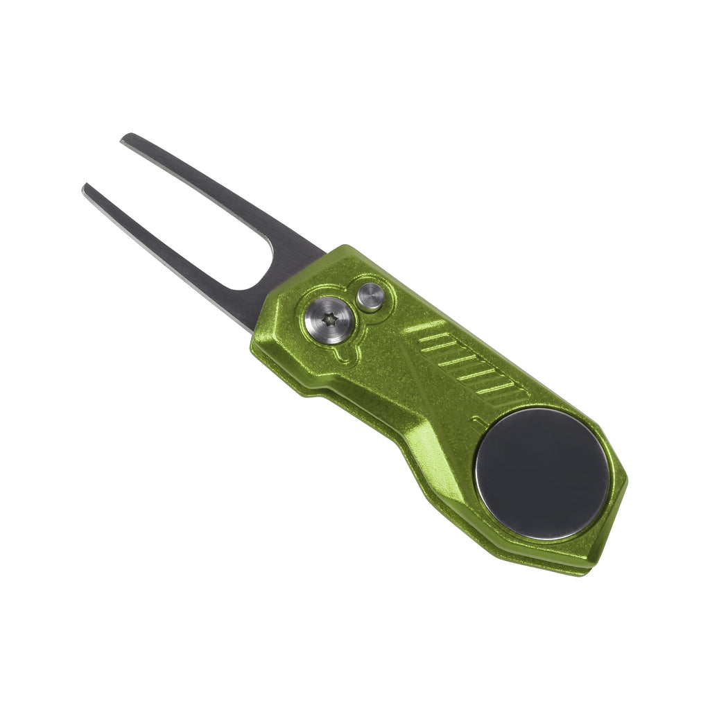 Foldable Pitchfork Divot Tool with Ball Marker | Course Care