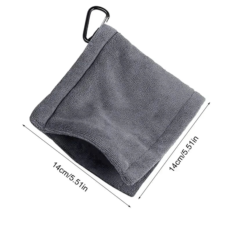 Microfibre Tour Towel | Waist-Clip Club & Ball Care