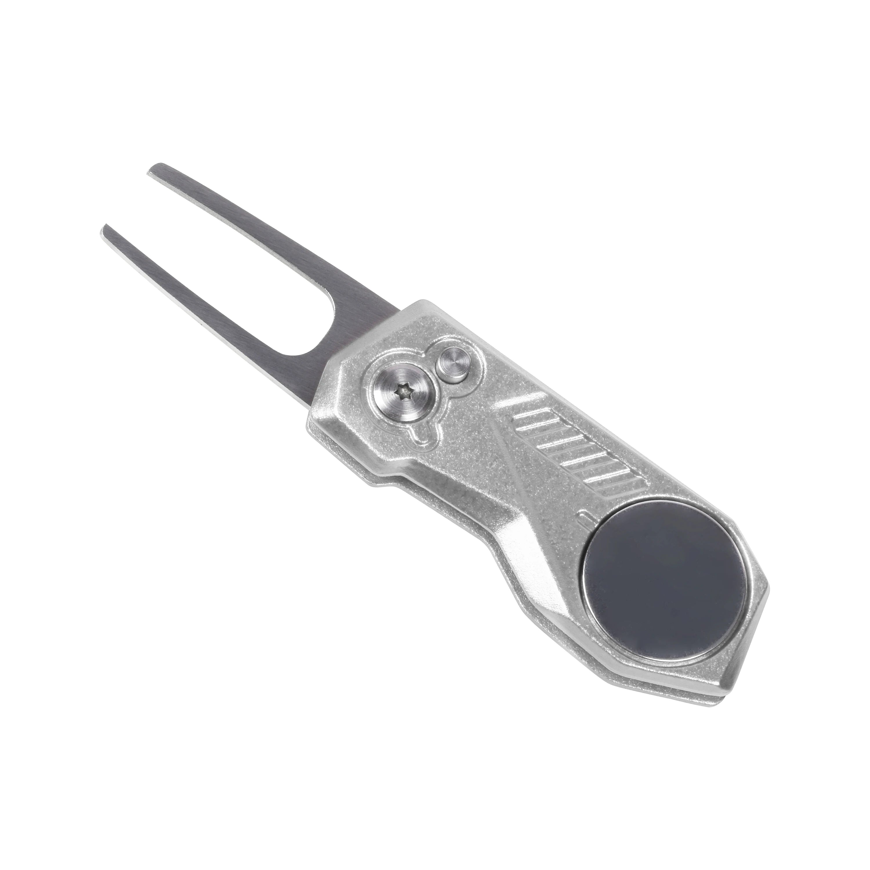 Foldable Pitchfork Divot Tool with Ball Marker | Course Care