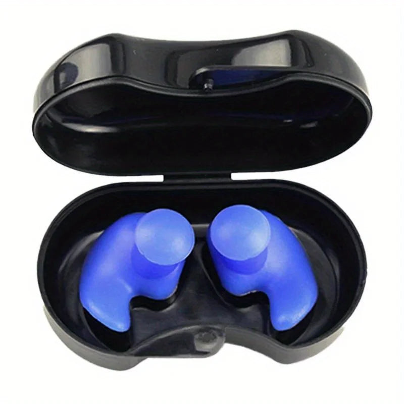 AquaSeal Waterproof Swim Earplugs — Reusable Medical Silicone