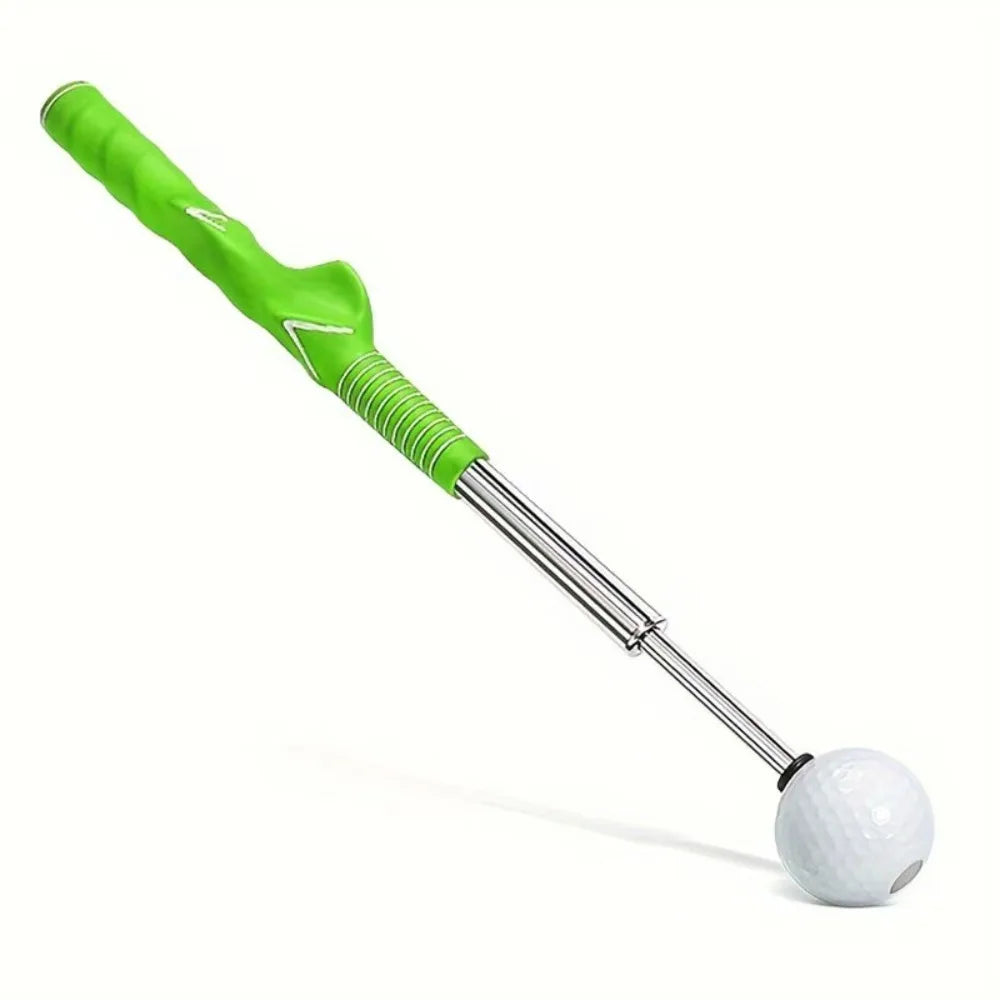 Tempo & Strength Swing Trainer | Retractable Feedback Grip