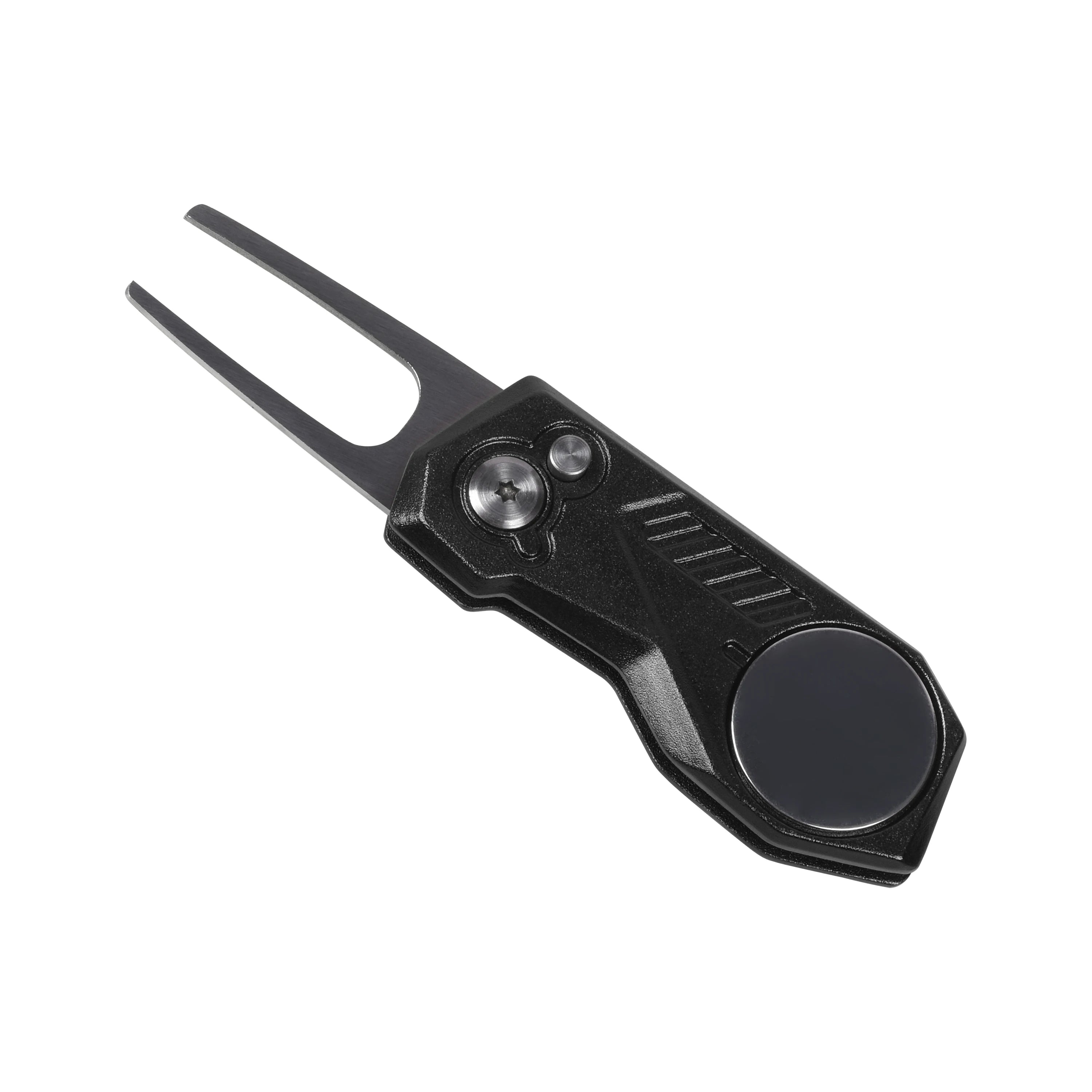 Foldable Pitchfork Divot Tool with Ball Marker | Course Care