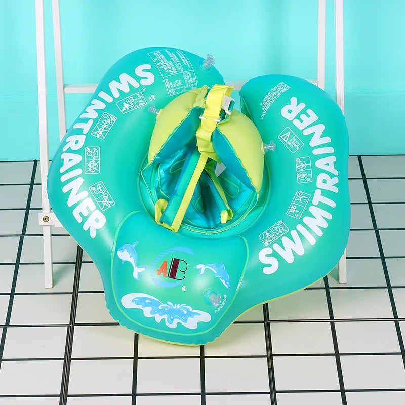 BabySplash Infant Swim Ring | CE Certified | Secure Seat Float for Babies 3–48 Months | Bath, Pool & Holiday