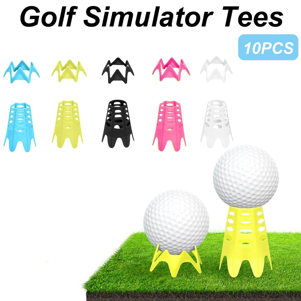 Simulator-Grade Practice Tees | Indoor & Driving Range Set
