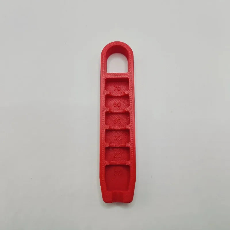 1Pcs 3D Printed Golf Tee Elevator/Depth Setter - 20-70mm Adjustable Height Gauge with Precise Placement & Easy-Grip Puller Golf