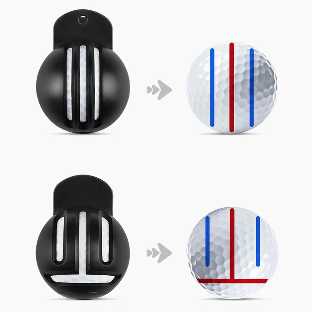 LinePro Golf Ball Liner — Precision Putting Alignment + 2 Markers
