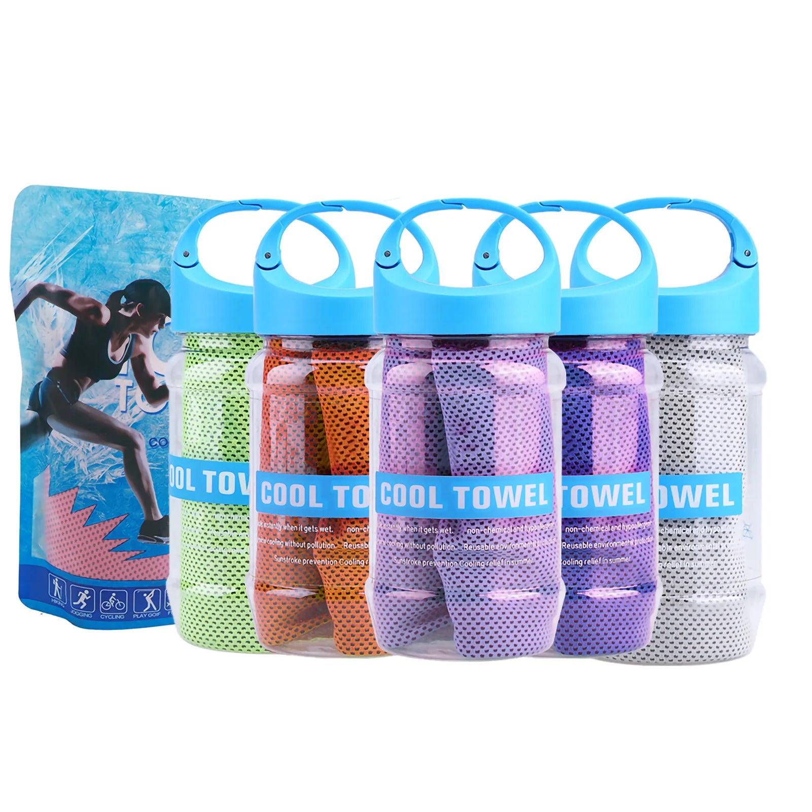 SnapCool Instant Cooling Towel — Ice Cold in 30 Seconds