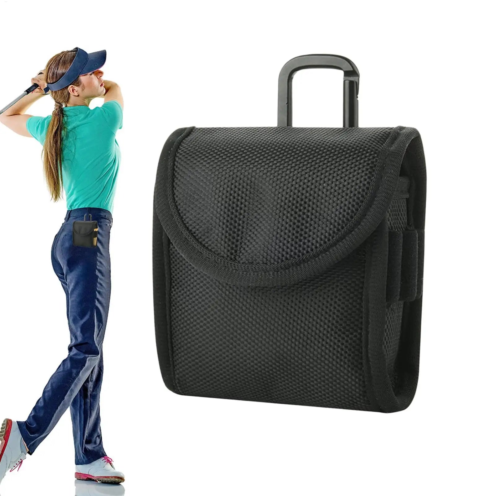 Compact Tee & Accessory Pouch | Clip-On Course Organiser