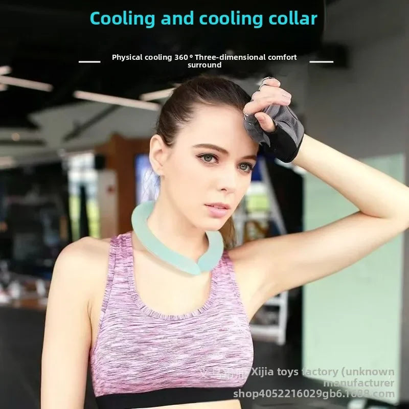 Ice-Cold Neck Wrap — Hands-Free Cooling Relief