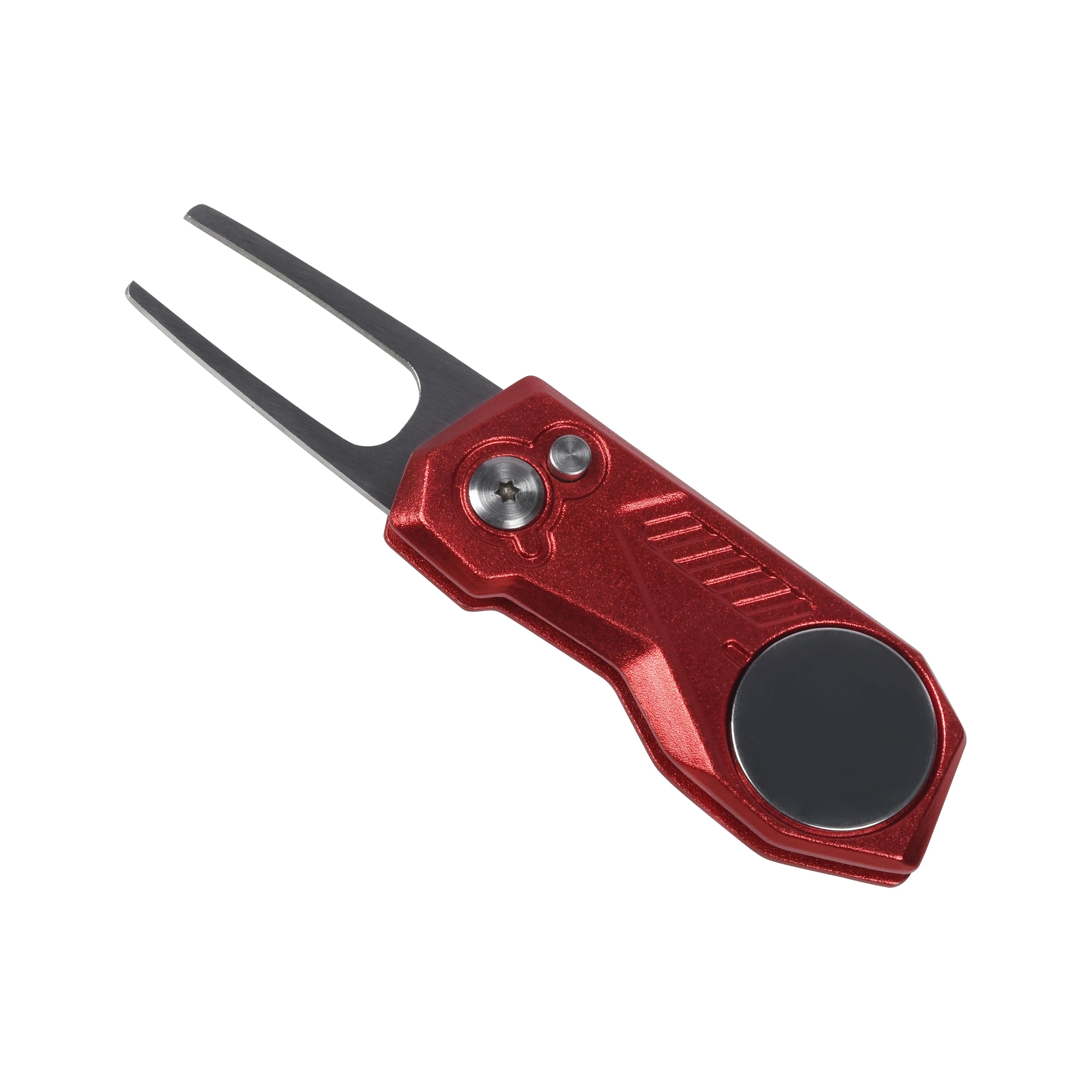 Foldable Pitchfork Divot Tool with Ball Marker | Course Care