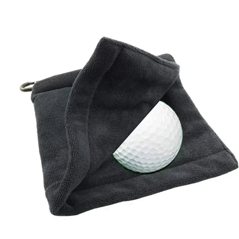 Microfibre Tour Towel | Waist-Clip Club & Ball Care