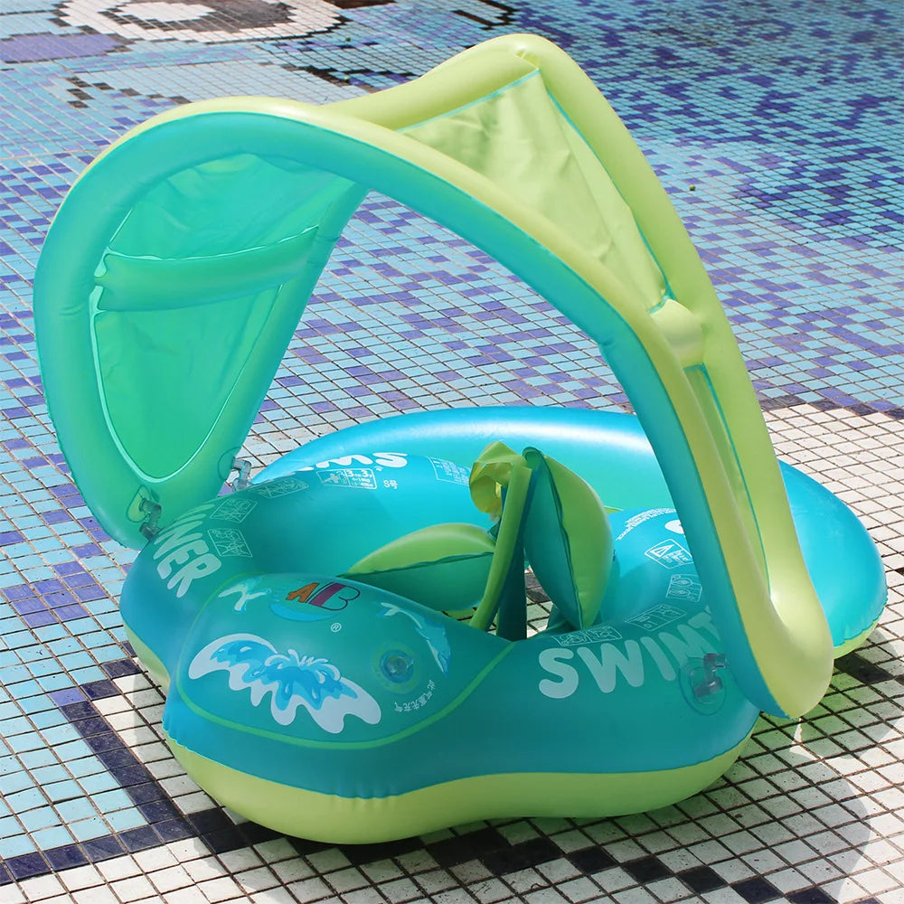 BabySplash Infant Swim Ring — CE Certified, Ages 3–48 Months