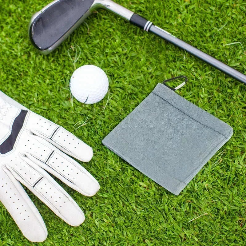 Microfibre Tour Towel | Waist-Clip Club & Ball Care