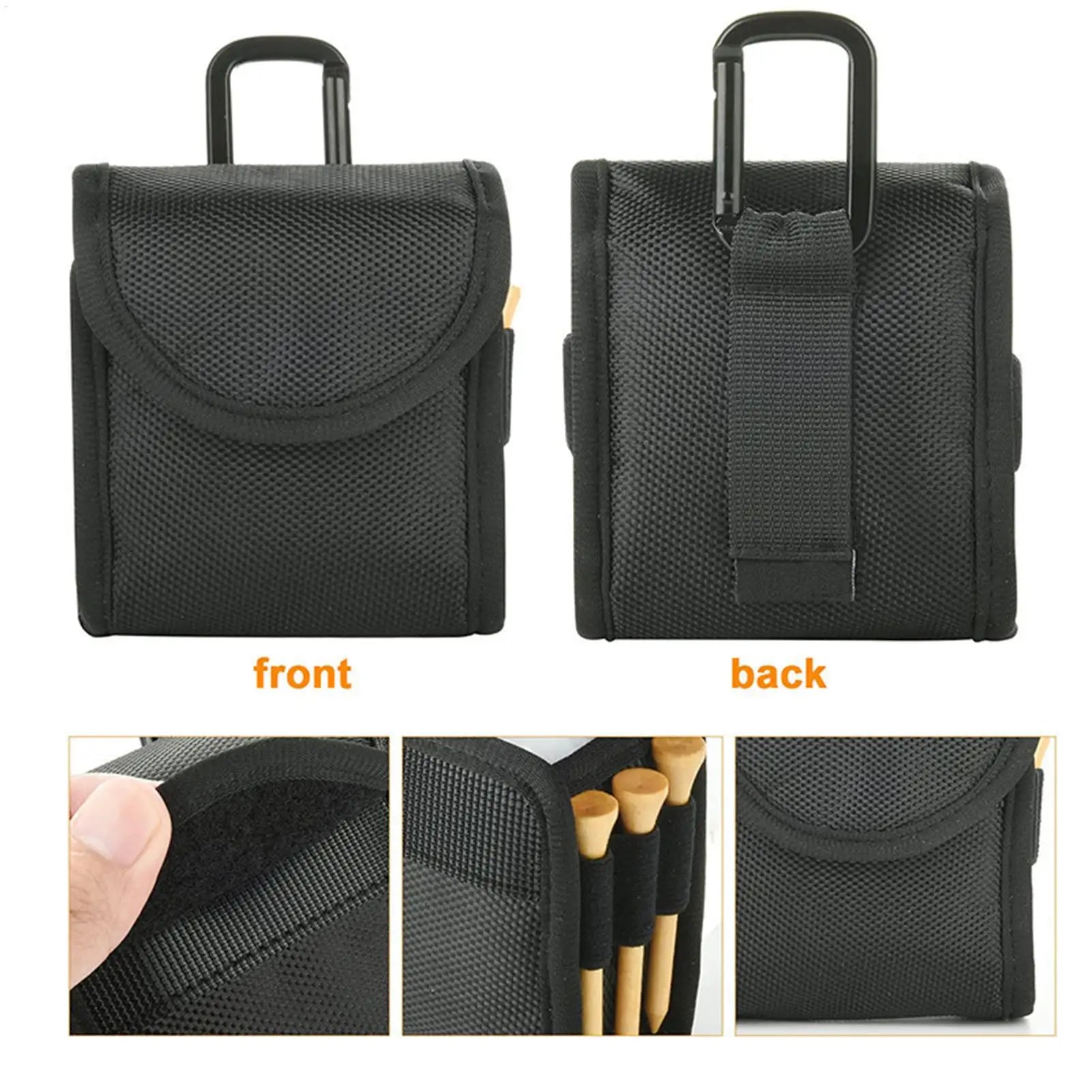 Compact Tee & Accessory Pouch | Clip-On Course Organiser