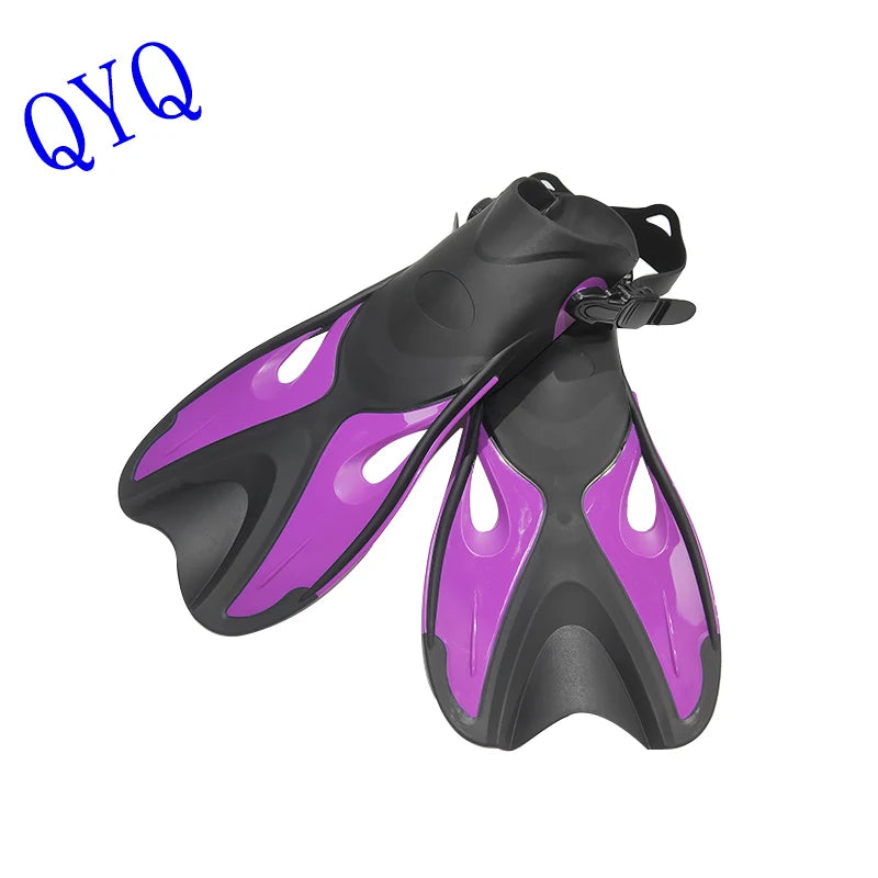 Adjustable Snorkel Fins — Adult Diving & Swim Shoes