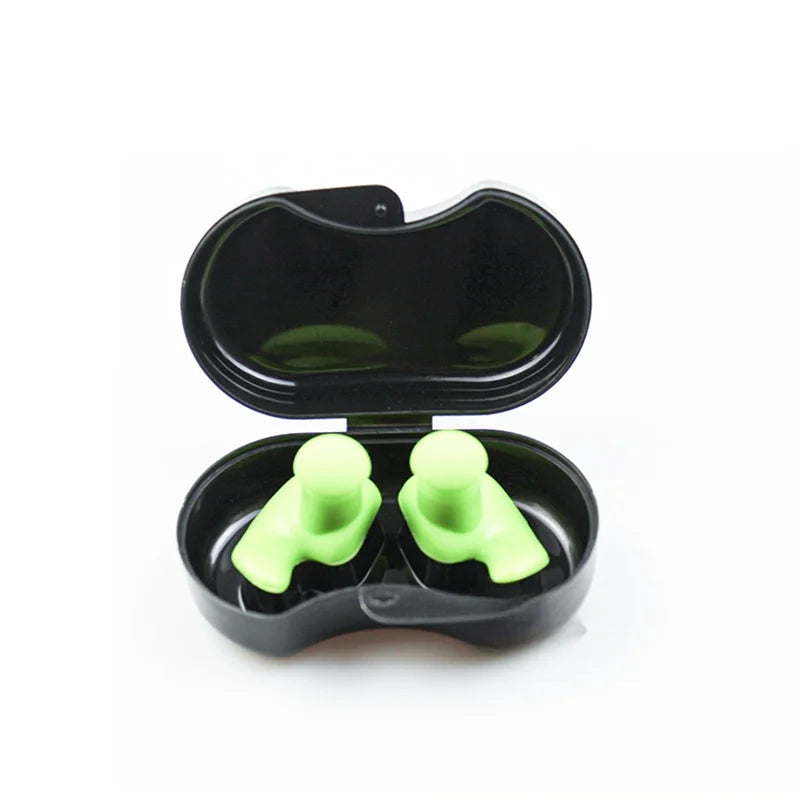 AquaSeal Waterproof Swim Earplugs — Reusable Medical Silicone