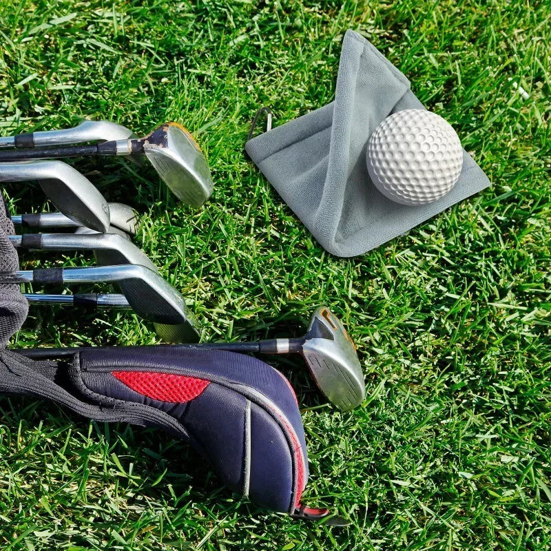 Microfibre Tour Towel | Waist-Clip Club & Ball Care