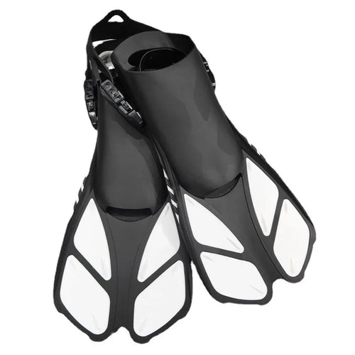 Adjustable Snorkel Fins — Adult Diving & Swim Shoes