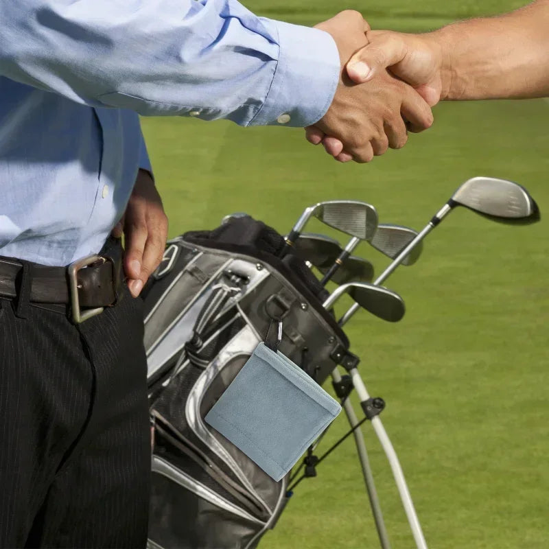 Microfibre Tour Towel | Waist-Clip Club & Ball Care