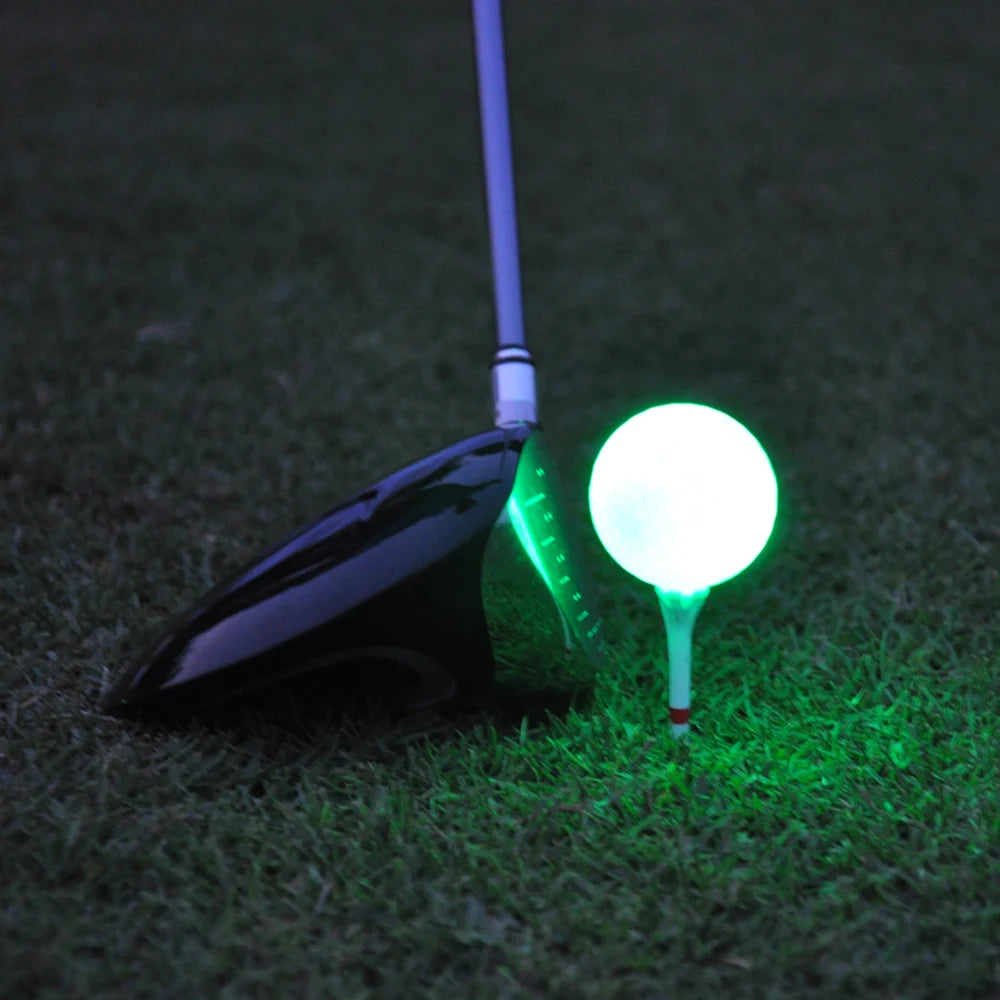 NightGlow LED Golf Balls — 5-Pack, Glows on Impact, Night Golf