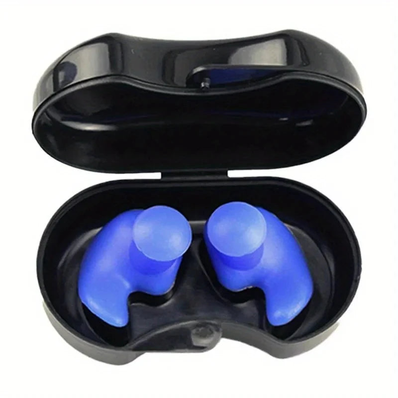 AquaSeal Waterproof Swim Earplugs — Reusable Medical Silicone