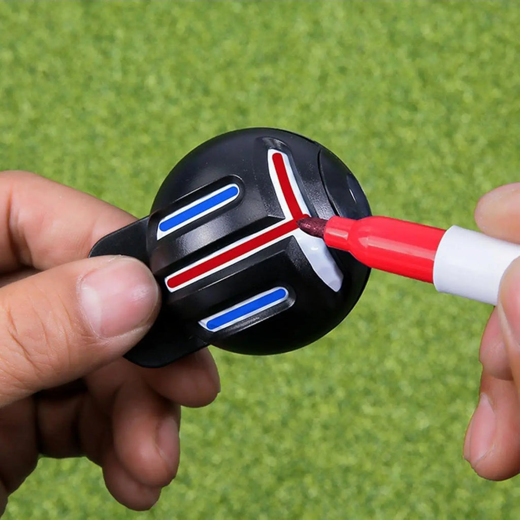 LinePro Golf Ball Liner — Precision Putting Alignment + 2 Markers