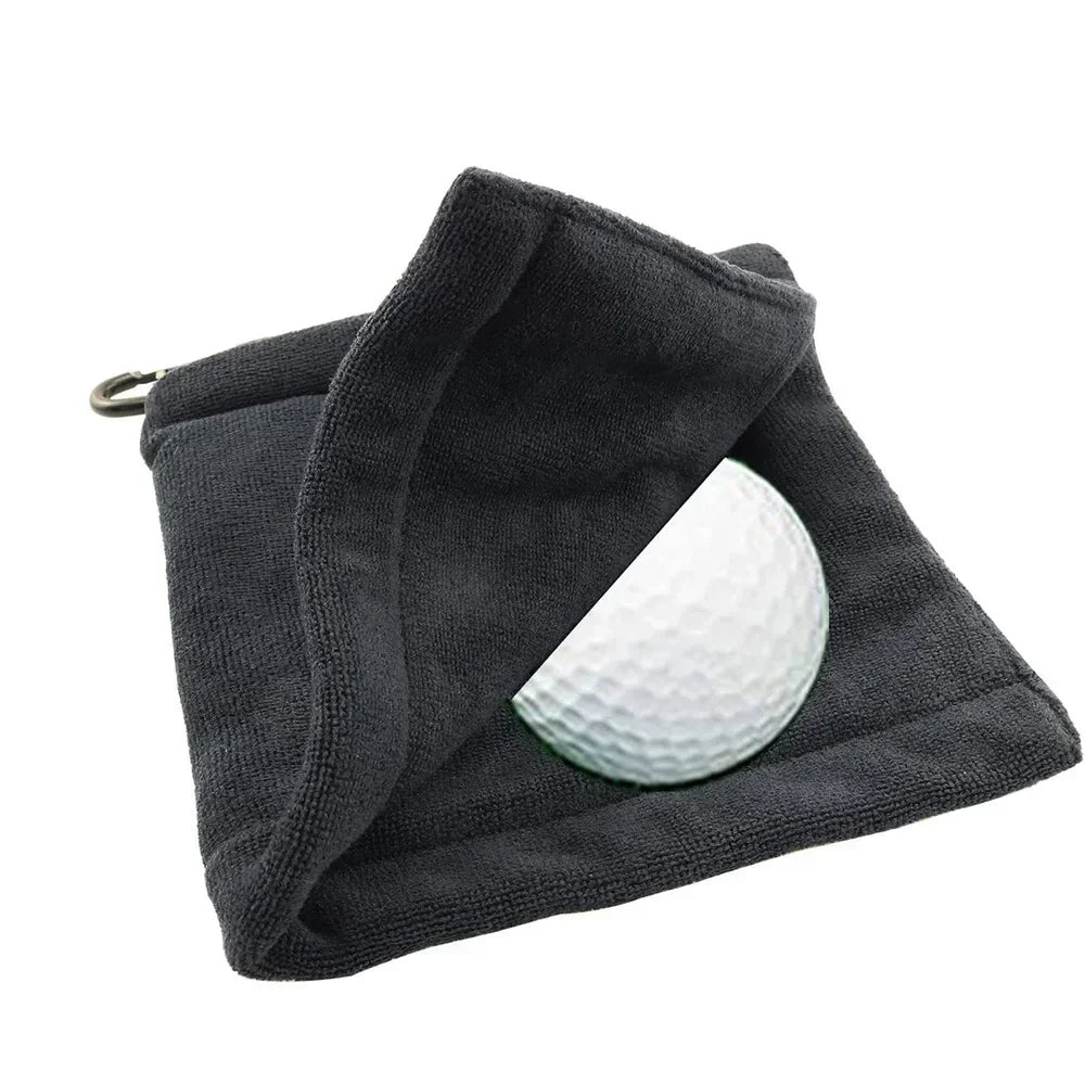 Microfibre Tour Towel | Waist-Clip Club & Ball Care