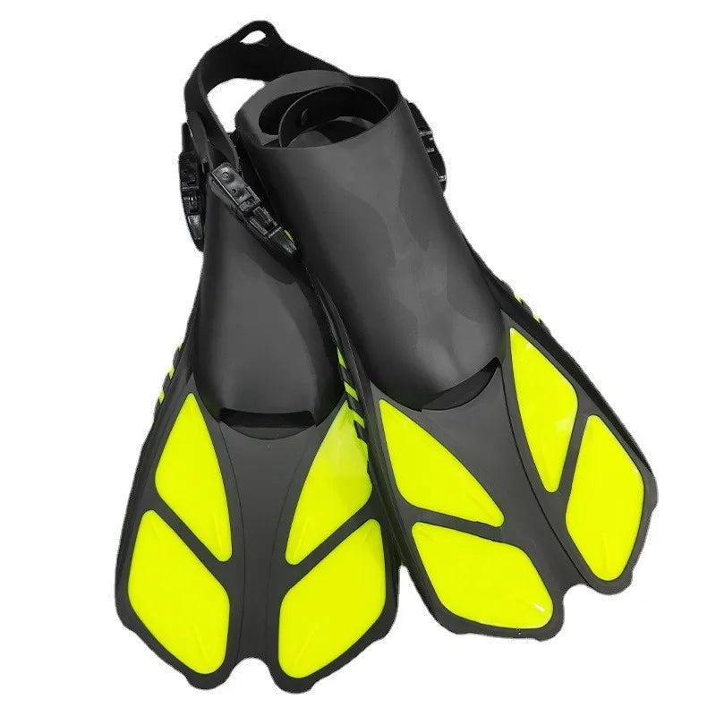 Adjustable Snorkel Fins — Adult Diving & Swim Shoes