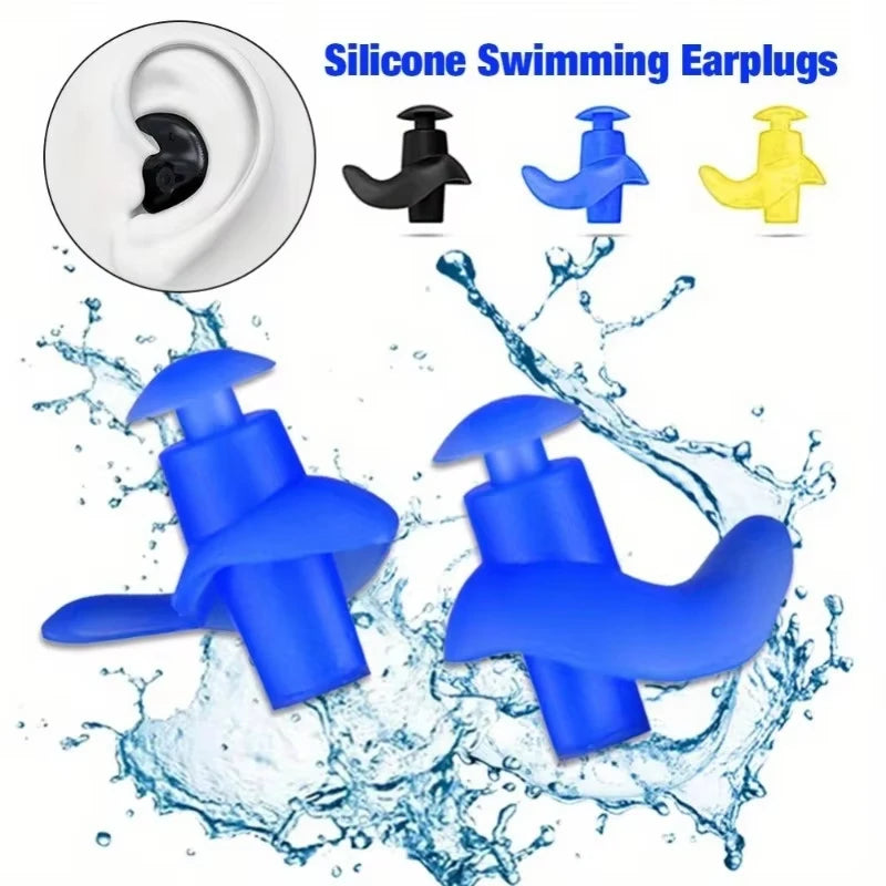 AquaSeal Pro Waterproof Swim Earplugs | Reusable Medical Silicone | Pool, Surf, Dive & Shower