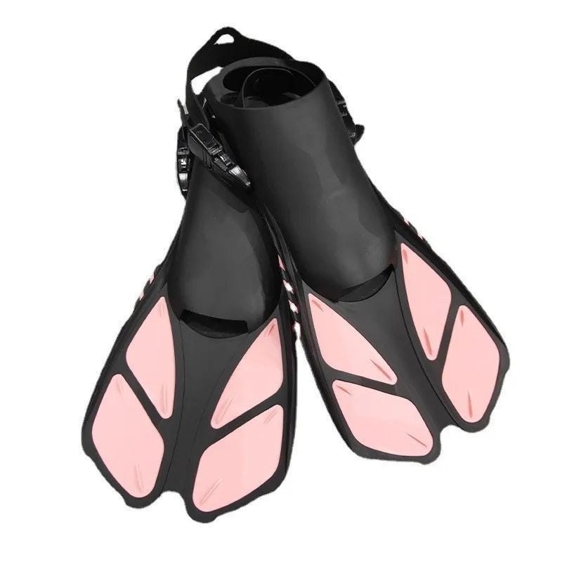 Adjustable Snorkel Fins — Adult Diving & Swim Shoes