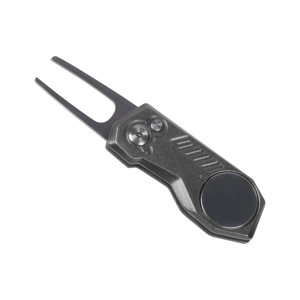 Foldable Pitchfork Divot Tool with Ball Marker | Course Care