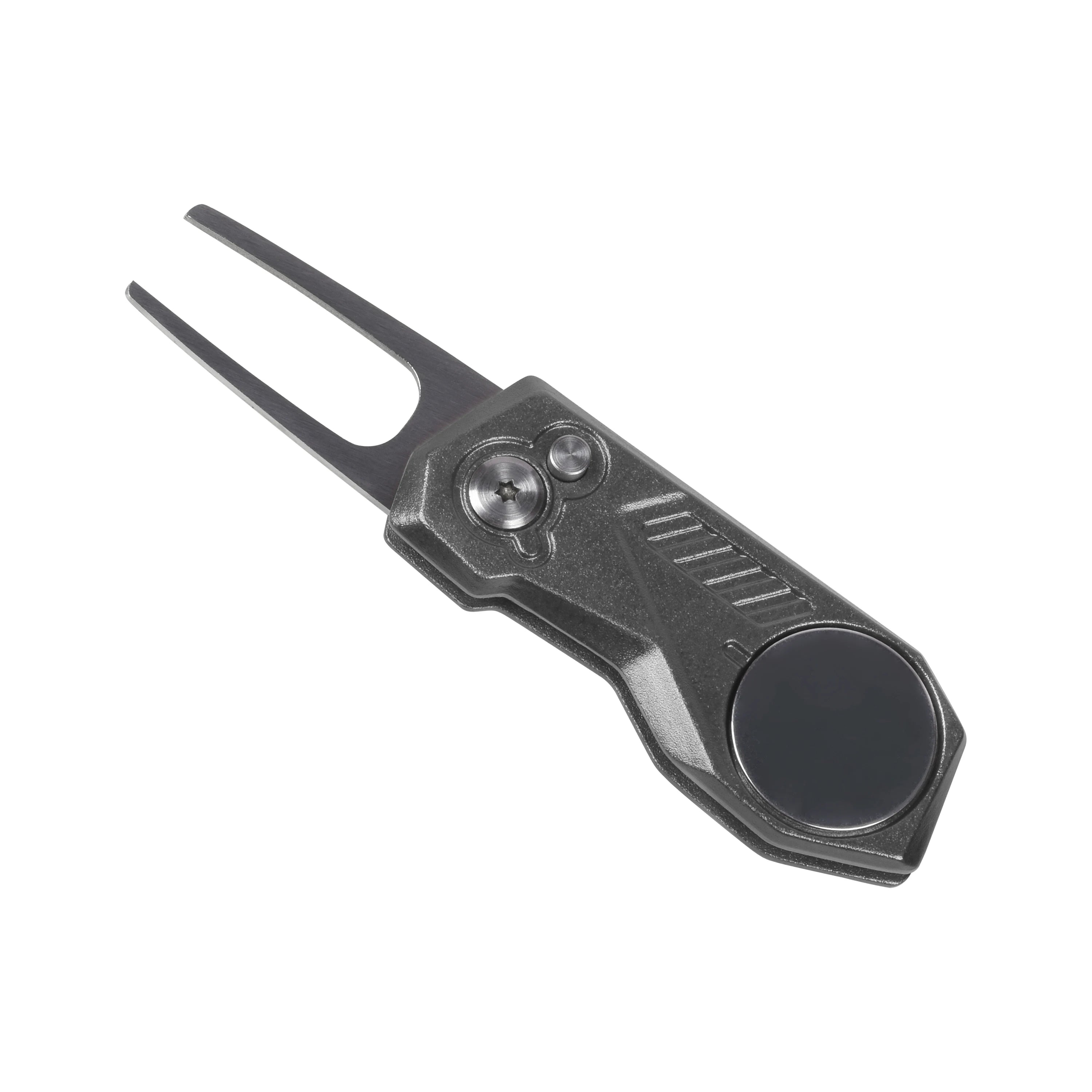 Foldable Pitchfork Divot Tool with Ball Marker | Course Care