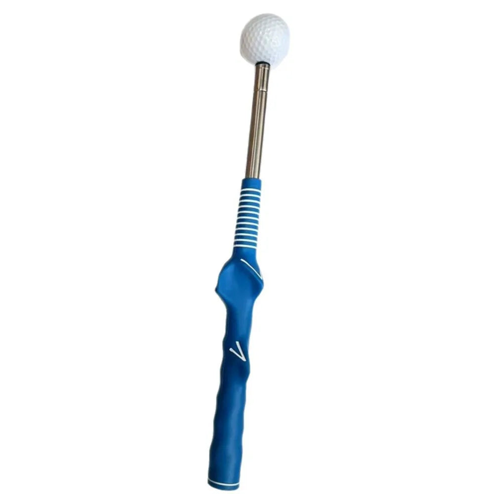 Tempo & Strength Swing Trainer | Retractable Feedback Grip
