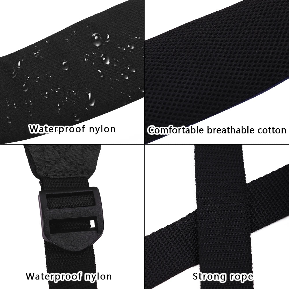 Padded Comfort Bag Strap | Adjustable Double-Shoulder Support