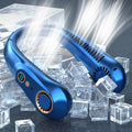 BreezeFlow Bladeless Neck Fan — 8hr Battery, Hands-Free Cooling