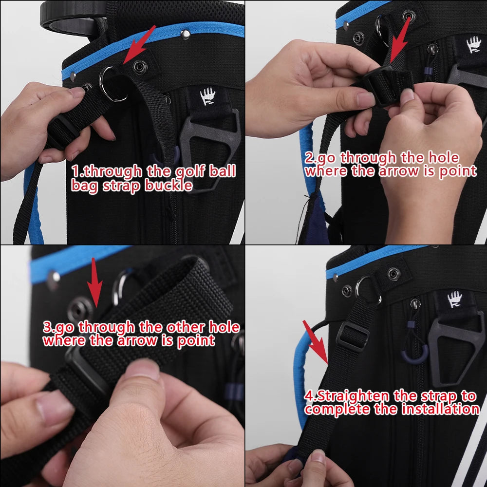 Padded Comfort Bag Strap | Adjustable Double-Shoulder Support